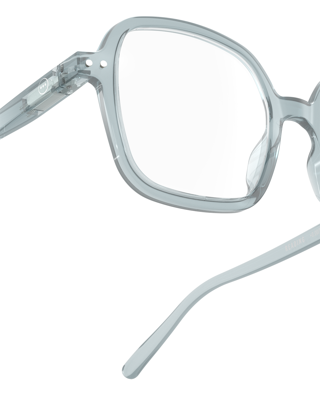 Office læsebrille - Frozen Blue